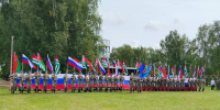 Нижегородские парашютисты и волонтеры развернули в небе государственный флаг России - Газета Районный вестник